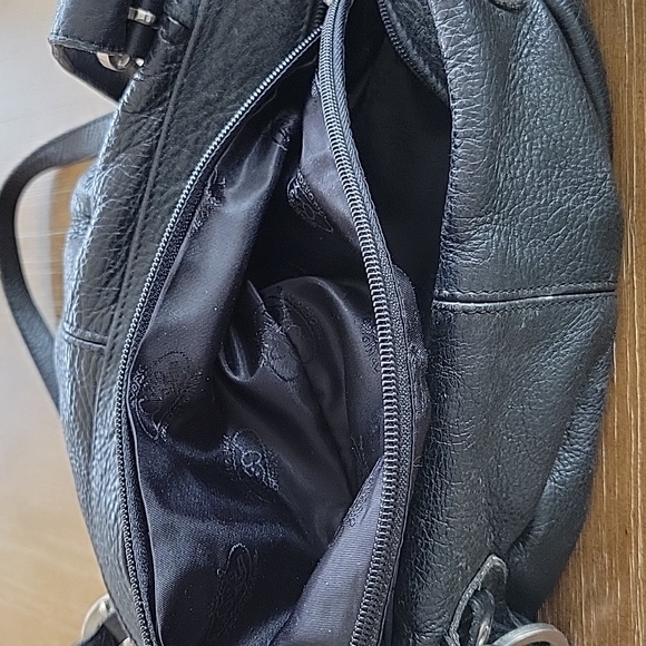 VINTAGE VERA PELLE LEATHER BAG MADE IN ITALY - Picture 12 of 13